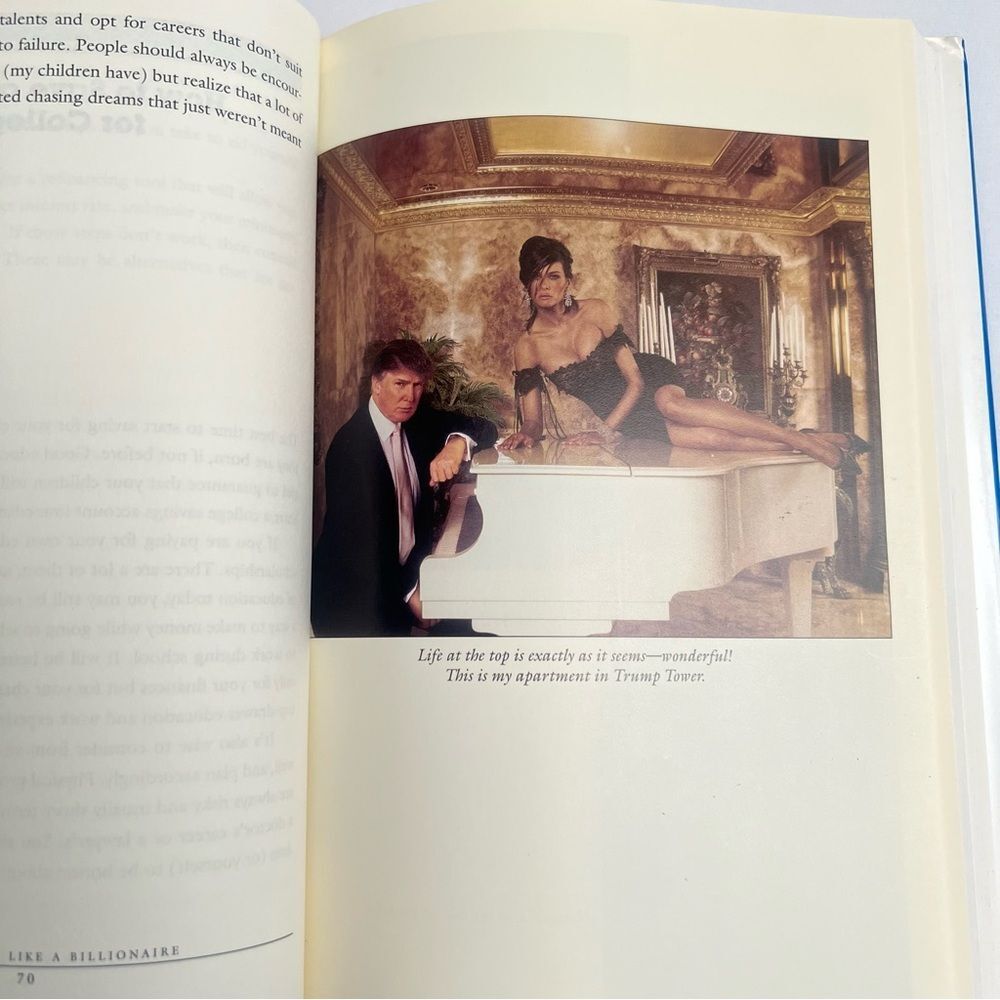 TRUMP Think Like a Billionaire Hardcover 2004 Wealth Creation Entrepreneurship - Picture 8 of 14